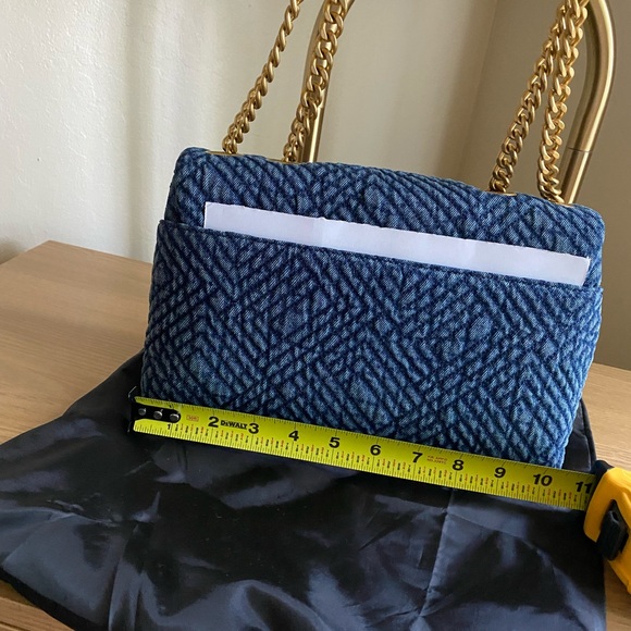 KARL LAGERFELD PARIS
Lafayette Denim Shoulder Bag - Picture 3 of 13